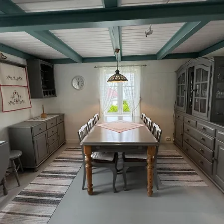 Traditional In Lofoten - Seaside On A Secluded Street Vestvagoy