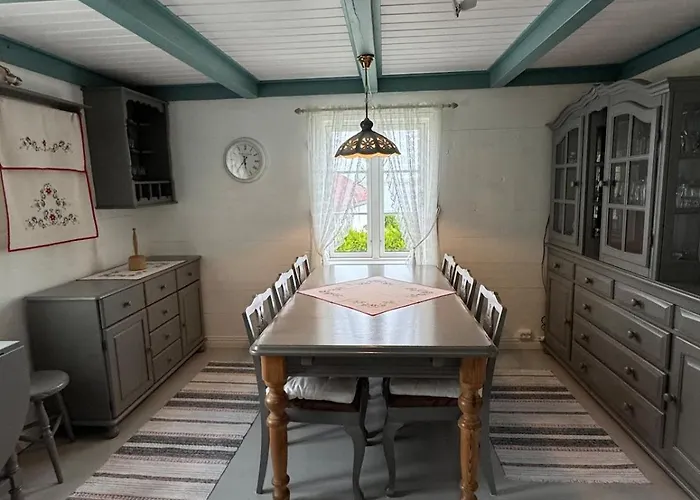 Traditional In Lofoten - Seaside On A Secluded Street Vestvagoy